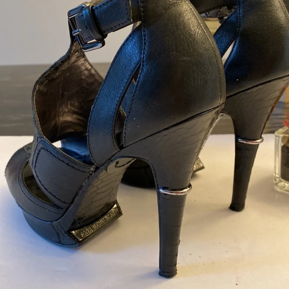 Sam Edelman | Anthropologie NEVYN platform gladiator stiletto heel women SIZE 8